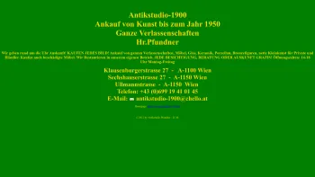 Website Screenshot: Antikstudio - Antikstudio-1900 - www.atikstudio-1900.at - Date: 2023-06-14 10:47:02