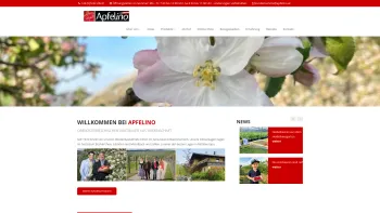 Website Screenshot: Apfelino KG - Apfelino Obsthof Schiefermüller - Date: 2023-06-22 12:13:09