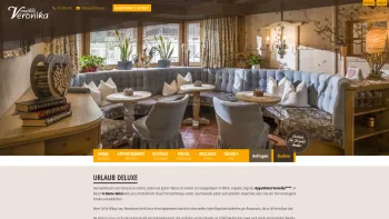 Website Screenshot: Apparthotel Veronika - Ferienwohnungen in Mayrhofen im Zillertal - 4 Sterne Apparthotel - Apparthotel Veronika - Date: 2023-06-22 15:06:15