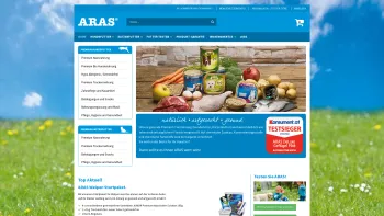 Website Screenshot: ARAS Tiernahrung Artina Vertriebsgesellschaft mbH - Hundefutter, Katzenfutter von ARAS - Online Bestellen - Date: 2023-06-14 10:38:47