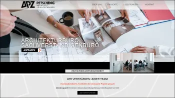 Website Screenshot: Architekt DI Heinz Petschenig - ARCHITEKT PETSCHENIG Ziviltechniker GmbH – Planung | Sachverständiger | Projektabwicklung | Projektmanagement - Date: 2023-06-22 12:13:09