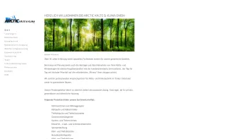 Website Screenshot: ARCTIC Kälte & Klima, Inh. Martin Lobenwein - Herzlich Willkommen bei ARCTIC Kälte & Klima GmbH - ARCTIC Kälte & Klima GmbH - Date: 2023-06-22 15:00:05