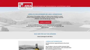 Website Screenshot: AREA Vermessung ZT GmbH - Home / AREA-VERMESSUNG - Date: 2023-06-14 10:36:55