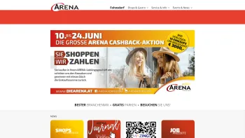 Website Screenshot: ARENA 2000 Shops - ARENA | Einkaufszentrum Fohnsdorf | Fohnsdorf, die Shopping Arena mit tollem Branchenmix | - Date: 2023-06-22 15:00:06