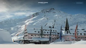 Website Screenshot: Hospiz Hotels & Restaurants - 5* Hotel at the Arlberg, St. Christoph - arlberg1800 Hotel (reopening December 2024) - Date: 2023-06-22 15:00:06