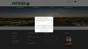 Website Screenshot: Gemeindeamt Gemeinde Arnreit - Arnreit - GEM2GO WEB - Startseite - Date: 2023-06-22 12:13:10