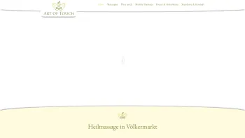 Website Screenshot: Art of Touch Massage - Heilmassage in Völkermarkt by Art of Touch - Date: 2023-06-15 16:02:34