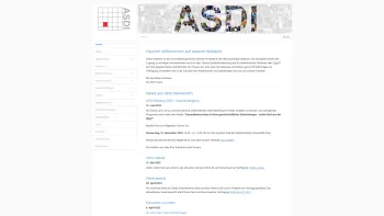 Website Screenshot: ASDI Österreichisches Zentrum für Dokumentation und Qualitätssicherung der Intensivmedizin - Home - ASDI - Date: 2023-06-22 15:02:30