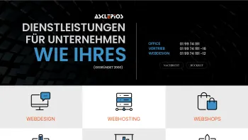 Website Screenshot: Asklepios GmbH - Webdesign Wien – Homepage Erstellung – Logodesign – Webdesign – Asklepios Webdesign aus Wien - Date: 2023-06-15 16:02:34
