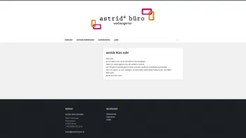 Website Screenshot: astrid's büro  Werbeagentur - astrids büro ruht | - Date: 2023-06-22 12:13:10