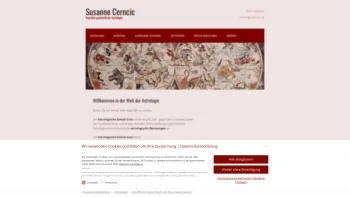 Website Screenshot: Cerncic Susanne, Astrologische Schule Graz und Beratung - Susanne Cerncic – Geprüfte ganzheitliche Astrologin - Date: 2023-06-15 16:02:34