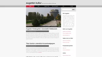 Website Screenshot: Aktionsradius Kulturnetz - Augarten-Kultur.at - Infos, News und Bilder vom schönen Augarten in 1020 Wien - Date: 2023-06-22 12:13:10