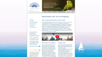 Website Screenshot: aurora Bestattungen - aurora Bestattungen Bern, Biel, Thun und Umgebung - Date: 2023-06-14 10:47:05