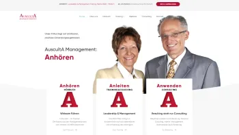 Website Screenshot: AuscultA Management
Hörbücher-Training-Beratung - AuscultA Management – Anhören-Anleiten-Anwenden - Date: 2023-06-15 16:02:34
