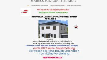 Website Screenshot: Austria-Massivhaus - Home - Date: 2023-06-26 10:26:08