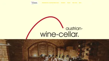 Website Screenshot: Reinhard Bayer, Baumeister - Weinkellerbau | Gewölbebau | Austrian Wine Cellar - Date: 2023-06-15 16:02:34