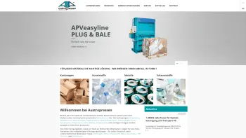Website Screenshot: Austropressen Roither Maschinenbau GmbH - Austropressen - Wir bringen Ihren Abfall in Form - Date: 2023-06-22 12:13:11