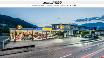 Website Screenshot: Hubert Ascher Ges.m.b.H. Co Autohaus Ascher - Willkommen bei Auto Ascher - HWS || Auto Ascher GmbH - Date: 2023-06-22 12:13:11