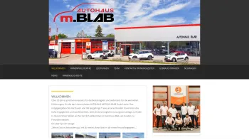 Website Screenshot: Autohaus Mathias Blab - Autohaus Mathias Blab GmbH - Date: 2023-06-22 12:13:11