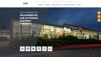 Website Screenshot: Autohaus Lind - Lind GmbH & Co KG - Date: 2023-06-22 12:13:11