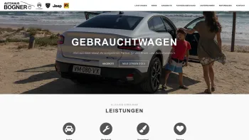 Website Screenshot: Bogner Autohaus - Autohaus Bogner | Citroen, Peugeot, Jeep | Gebrauchtwagen | Werkstatt - Date: 2023-06-22 15:00:10