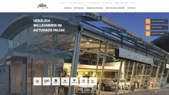 Website Screenshot: Autohaus Falch VW VWLNF AUDI SKODA WELTAUTO - Autohaus Falch - Date: 2023-06-22 15:00:10