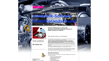Website Screenshot: Autoklinik-Schneck KFZ-Meisterbetrieb - Autoklinik Schneck - Willkommen - Dieselinstandstandsetzung - Steiermark - Schneck - Autoreparatur - Date: 2023-06-22 15:00:10