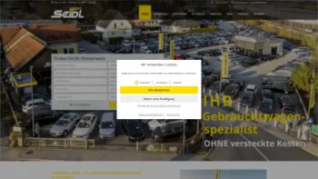 Website Screenshot: Autohaus Seidl - Startseite - Autohaus Seidl Gleisdorf - autoseidl.at - Date: 2023-06-22 12:13:11