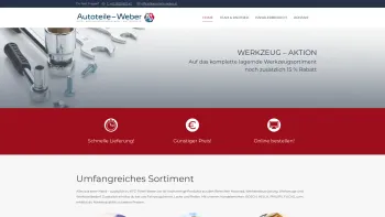 Website Screenshot: Autoteile Weber - Home - Autoteile-Weber GmbH - Date: 2023-06-14 10:37:55