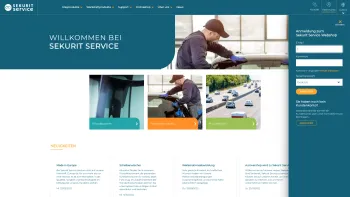 Website Screenshot: ERGROS KFZ-Ersatzteil Großhandels vertriebsgesellschaft AUTOVER - Sekurit Service | Homepage - Date: 2023-06-22 12:13:11
