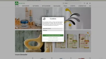 Website Screenshot: AVACOS Cosmetic GmbH - Avacos - Ihr Internetshop für Nahrungsergänzung, Naturkosmetik... - Date: 2023-06-15 16:02:34