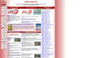 Website Screenshot: Aviator.at Verlag - Aviator.at - die Fliegerseite aus Österreich inkl. Online Flughäfen- und Flugplatzverzeichnis - Date: 2023-06-22 12:13:11