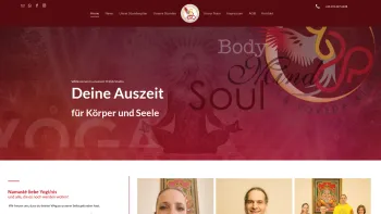 Website Screenshot: Studio AyurYoga Yoga-Ayurveda-Nuad-Reiki-Acroyoga Partneryoga - YOVEDA AUSTRIA - Dein Yoga Studio am Floridsdorfer Spitz - Date: 2023-06-14 10:38:55
