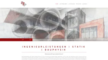 Website Screenshot: AZP I Aquino-Zandieh & Partner ZT KG - AZP - Statik | Konstruktion | Bauphysik - ZT für Bauingenieurwesen - Date: 2023-06-26 10:26:08