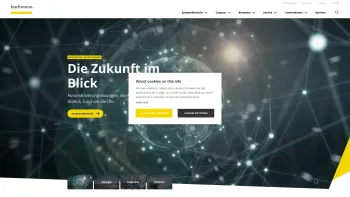Website Screenshot: Bachmann Electronic Innovative Lösungen für Steuerungssysteme Visualisierungen - Bachmann electronic GmbH - Bachmann electronic GmbH - Date: 2023-06-22 12:13:12