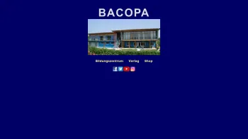 Website Screenshot: Bacopa Onlineshop für traditionelle chinesische Medizin - Bacopa Bildungszentrum, Verlag, Shop und Versand - Date: 2023-06-14 10:38:55