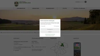 Website Screenshot: Stadtgemeindeamt Bad Bad Leonfelden RiS-Kommunal - Bad Leonfelden, Oberösterreich - Zentrum - Date: 2023-06-15 16:02:34