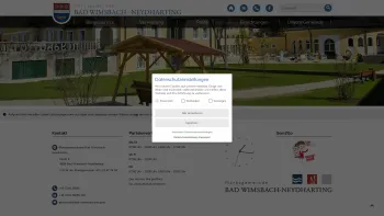 Website Screenshot: Marktgemeinde - Bad Wimsbach-Neydharting - GEM2GO WEB - Startseite - Date: 2023-06-22 12:13:12