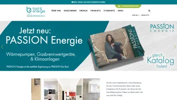 Website Screenshot: Bad & Energie Ihr Bäderparadies - Bad und Energie - Date: 2023-06-14 16:40:54
