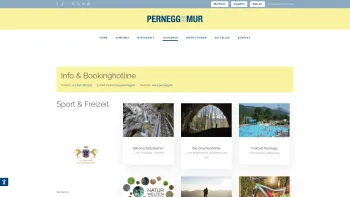 Website Screenshot: Tourisumusverband Baerenschuetzklamm - Tourismus | Gemeinde Pernegg an der Mur - Date: 2023-06-22 15:00:10
