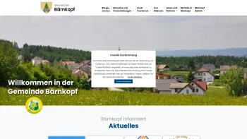 Website Screenshot: Gemeindeamt Baernkopf.at - Gemeinde Bärnkopf - Date: 2023-06-22 15:00:10