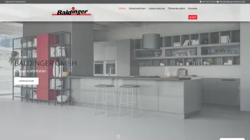 Website Screenshot: Tischlerei Baldinger - Baldinger GmbH - Ihre Tischlerei aus Gampern im Bezirk Vöcklabruck - Date: 2023-06-22 15:00:10