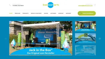 Website Screenshot: BALLOONART Vienna GmbH - Aufblasbare Werbemittel vom Hersteller | Werbeluftballons - Date: 2023-06-22 15:00:10