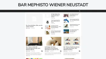 Website Screenshot: Spritzendorfer Gastro bar+event MEPHISTO wr.neustadt - Home - Bar Mephisto Wiener Neustadt - Date: 2023-06-14 10:38:58