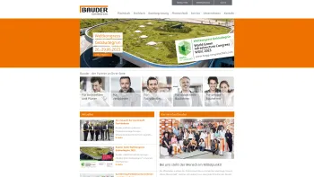 Website Screenshot: Paul Bauder GmbH & Co. KG - Bauder Dachsysteme für Flachdächer, Gründächer & Steildächer - Date: 2023-06-15 16:02:34