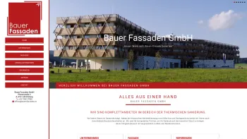 Website Screenshot: Bauer Fassaden GmbH - Home - Bauer Fassaden GmbH - aus Ulrichsberg OberösterreichBauer Fassaden GmbH - aus Ulrichsberg Oberösterreich - Date: 2023-06-15 16:02:34