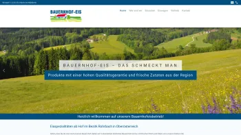 Website Screenshot: Lidauer-Papst KG, Hausruckmili Bauernhofeis - Bauernhof-Eis Wolfmayr KG - Rohrbach in Oberösterreich - Date: 2023-06-22 15:06:15