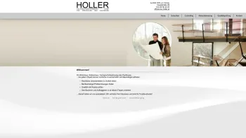 Website Screenshot: Holler Baumängel und Bauschäden vermeiden kontrollieren und beheben - Sachverständigenbüro für Immobilien und Bauwesen - Willkommen - Date: 2023-06-22 15:08:02