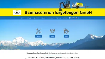 Website Screenshot: Baumaschinen Engelbogen GmbH - Baumaschinen Engelbogen GmbH - Date: 2023-06-22 15:08:02