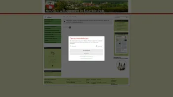 Website Screenshot: Baumkirchen Gemeinde Region Regional Regionales Information System Gemeinde Gemeinden - Baumkirchen Gemeinde - Startseite - Date: 2023-06-22 12:13:13
